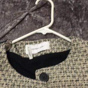 Derek Lam tweed and leather jacket